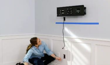 TV Wire In-Wall Concealment